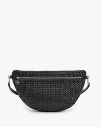 Clare V. Grande Fanny in Black Rattan 1 - Bliss Boutiques