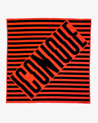 Clare V. Iconique Bandana in Black & Poppy