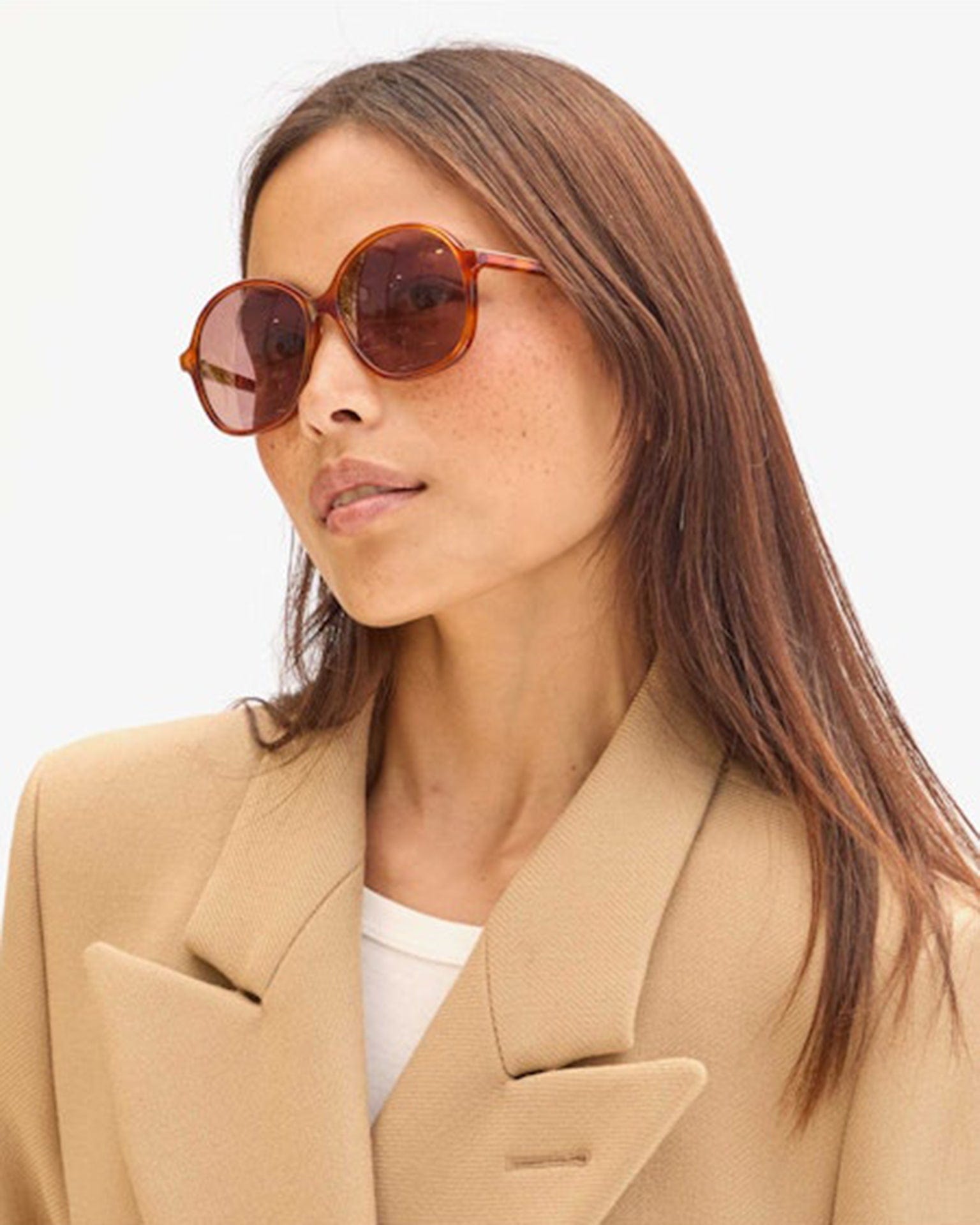 Clare V. Jane Sunglasses in Sienna