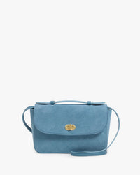 Clare V. Kathryn - Suede in Desert Blue 1 - Bliss Boutiques
