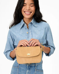 Clare V. Kathryn - Suede in Dune 2 - Bliss Boutiques