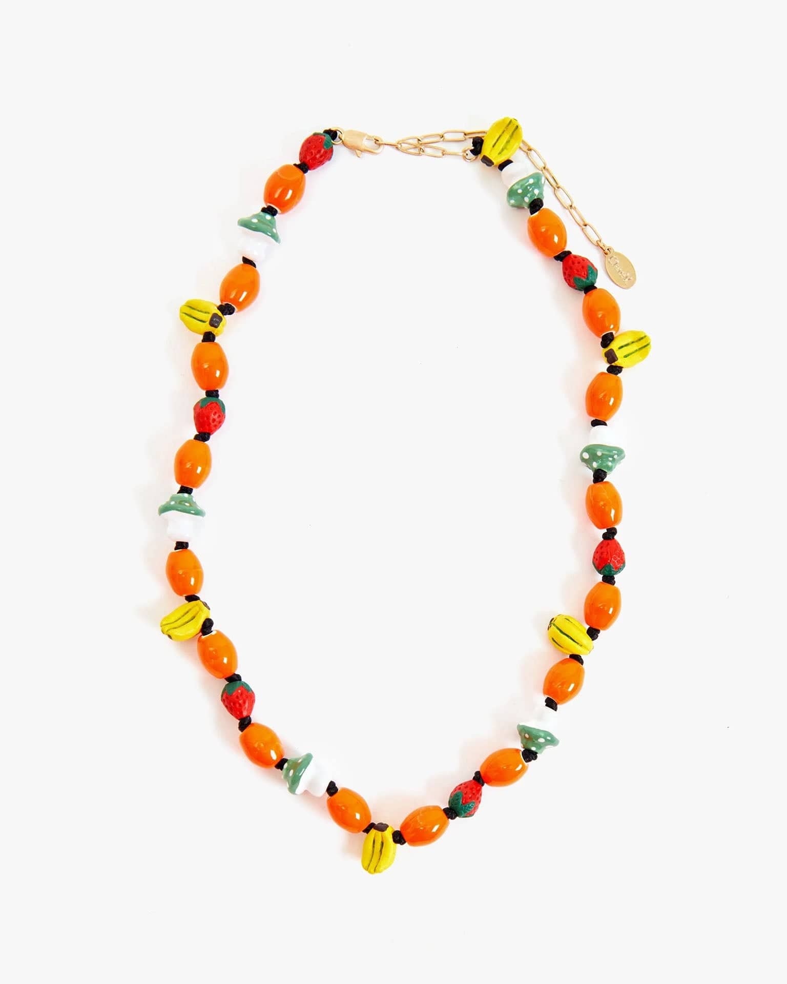 Clare V. Les Fruits de CV Necklace