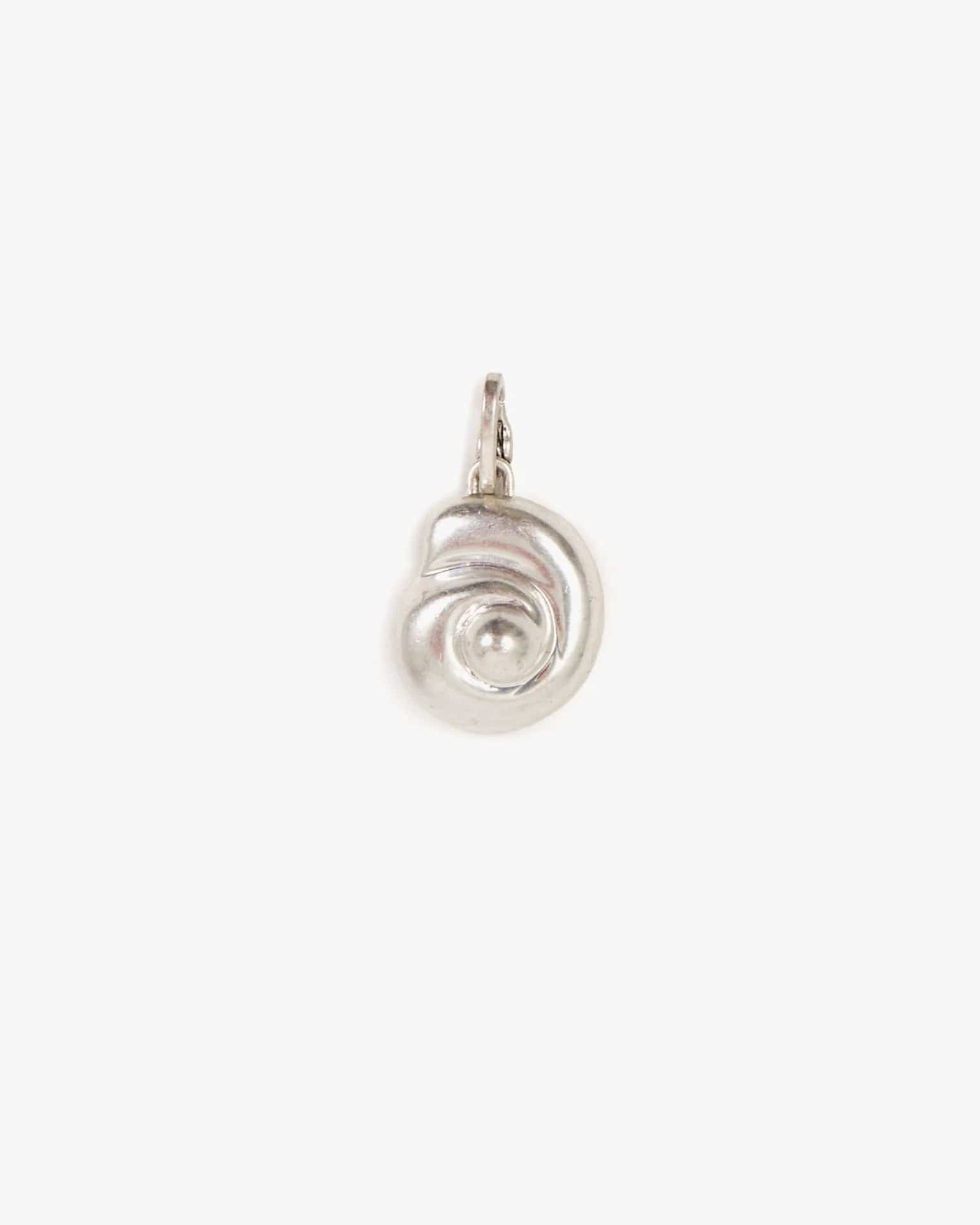 Clare V. Nautilus Charm in Silver