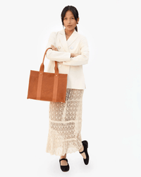 Clare V. Noemie in Cuoio Perf