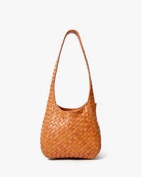 Clare V. Petit Bando - Medium Woven Diagonal in Natural 1 - Bliss Boutiques