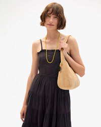 Clare V. Petit Bando - Suede in Dune 4 - Bliss Boutiques