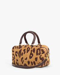 Clare V. Petite Claudine - Pablo Cat Suede in Lark/Brown 5 - Bliss Boutiques