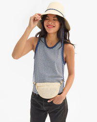 Clare V. Petite Fanny - Rattan in Cream 4 - Bliss Boutiques