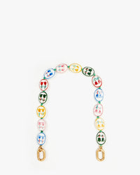 Porcelain Flower Shortie Strap in Multi Color - Bliss Boutiques