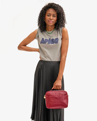 Clare V. Rustic Mirabel in Oxblood