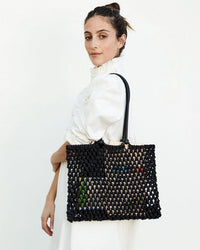 Clare V. Sandy Bag in Black 2 - Bliss Boutiques