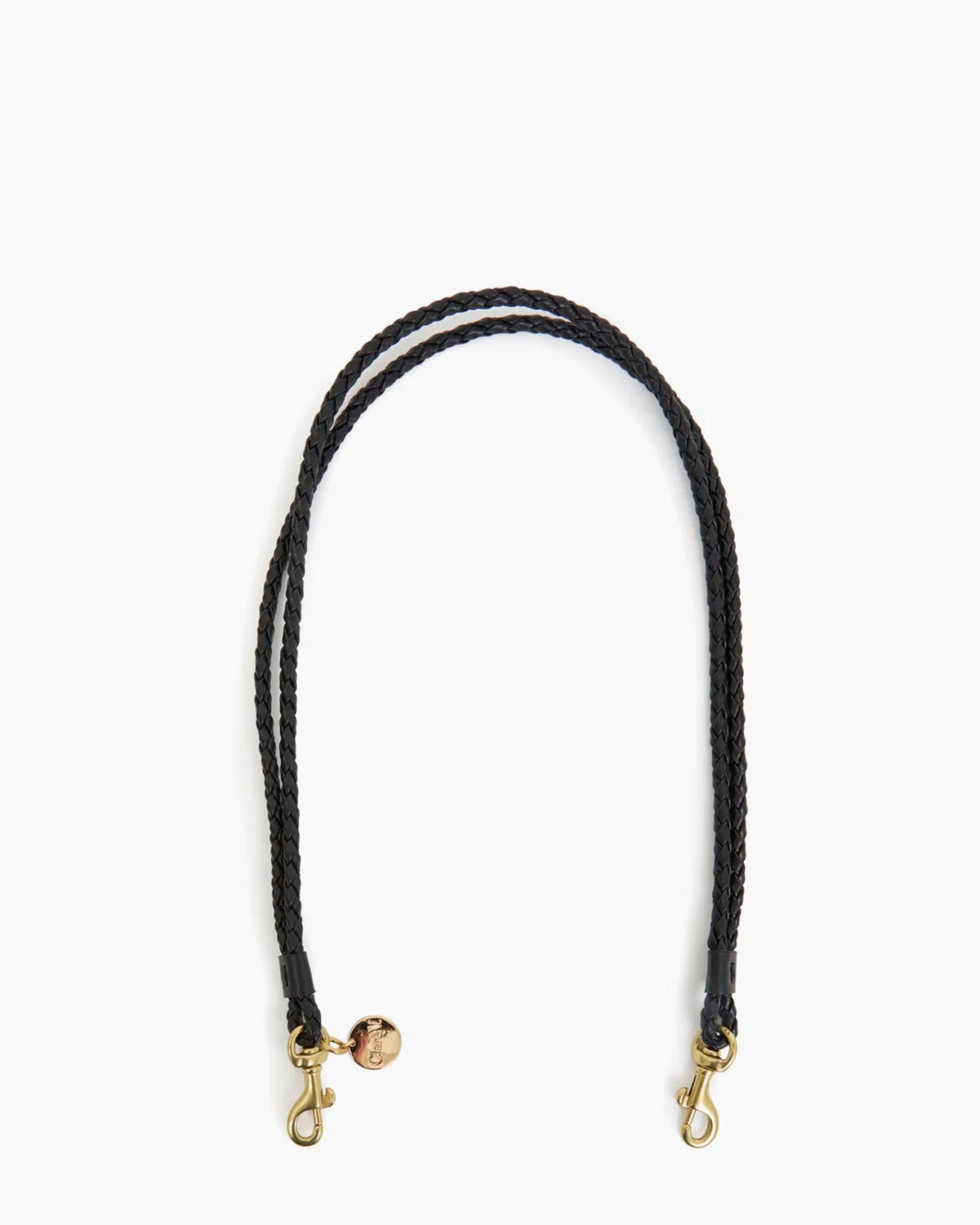 Shoulder Strap - Petite Double Braid in Black