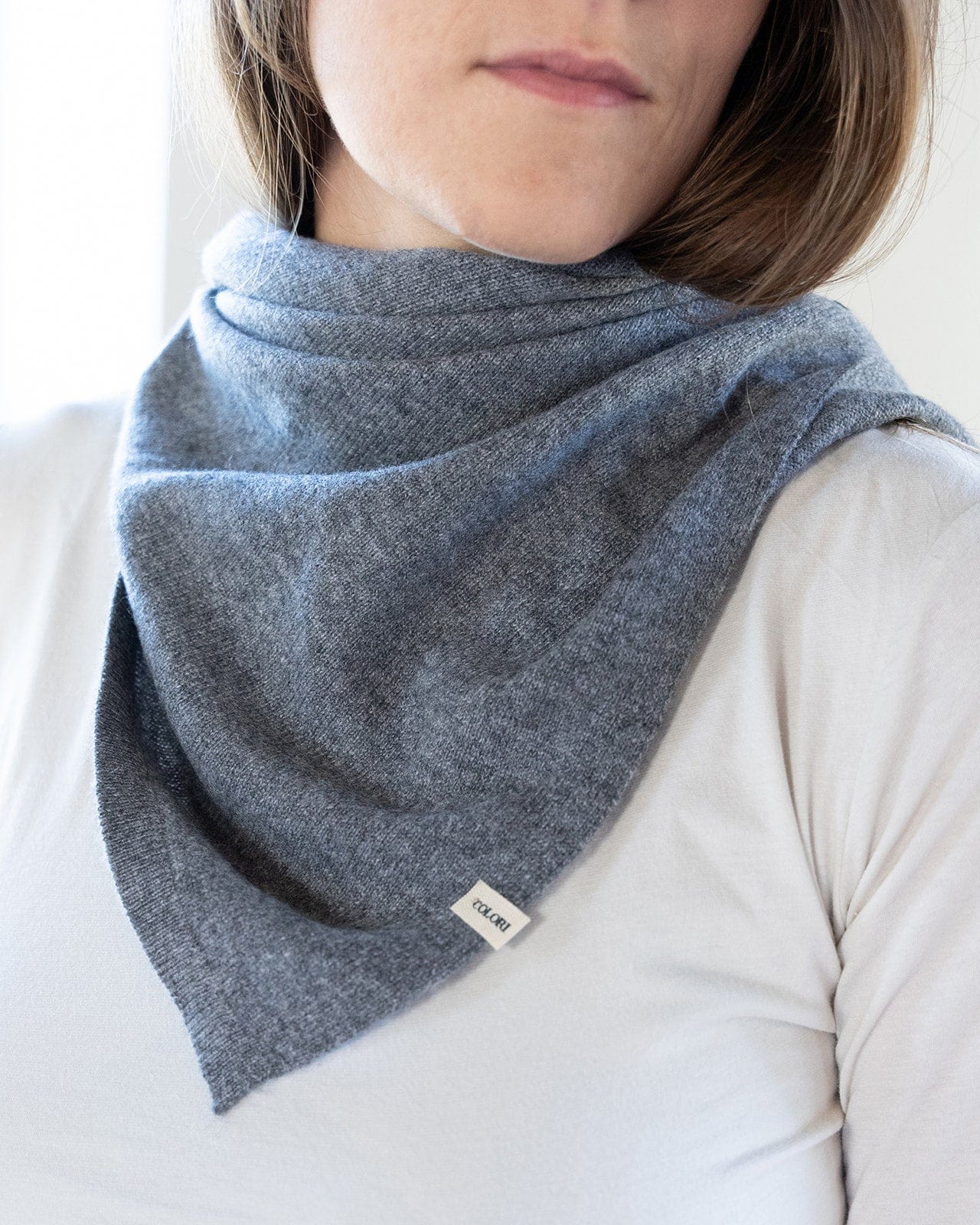 COLORI Large Triangle Bandana in Kensington