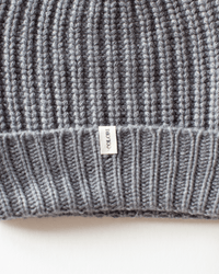COLORI Ribbed Beanie in Kensington