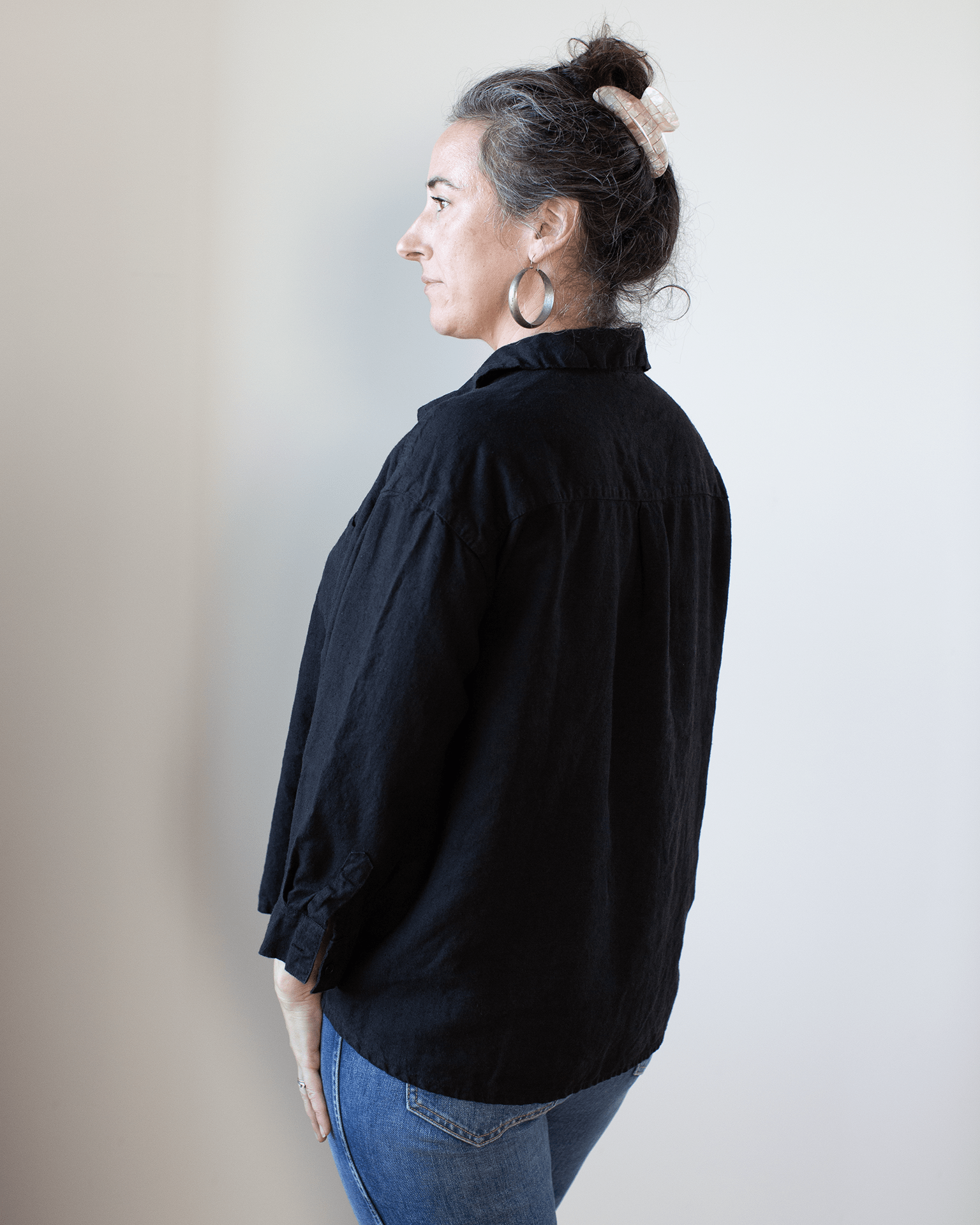 CP Shades Joey Short Shirt - Hemp Blend in Black