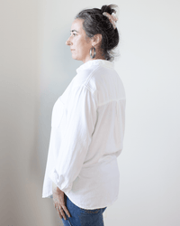 CP Shades Jojo Shirt - L/W Cotton Twill in White