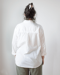 CP Shades Joss 1 Pkt Botton Down - Cotton Oxford in Cream