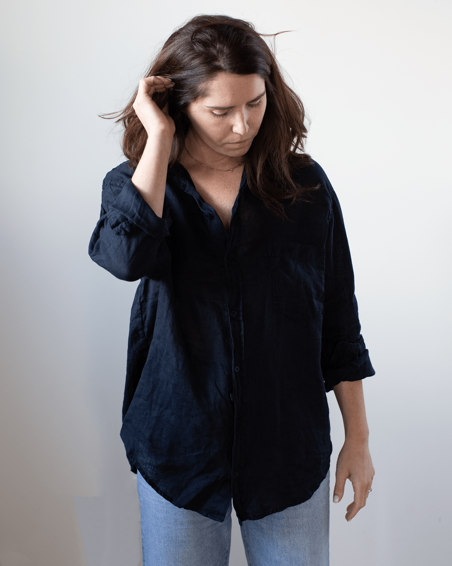 CP Shades Joss 1Pkt Button Down in Ink