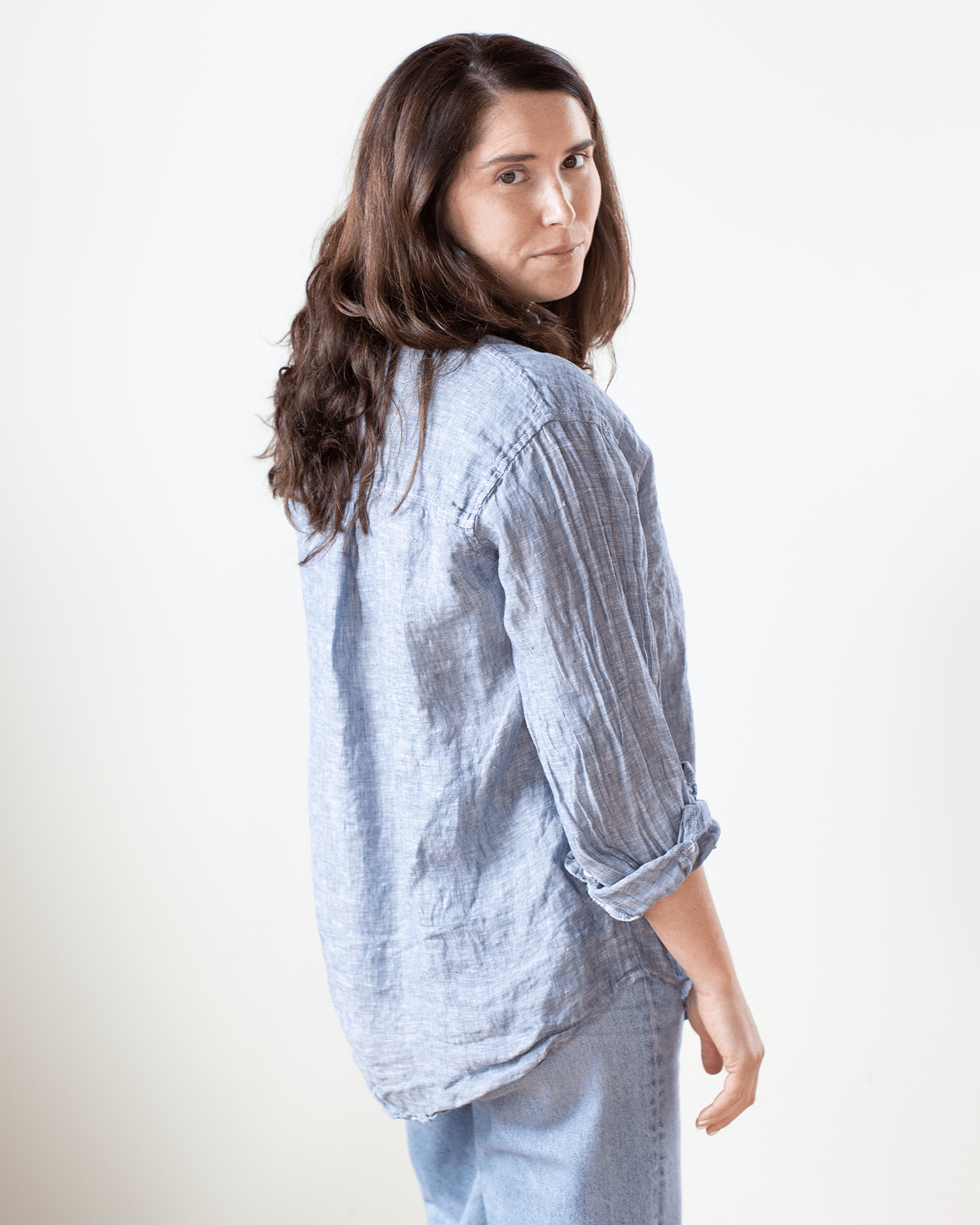 CP Shades Joss 1Pkt Button Down in Ink Chambray