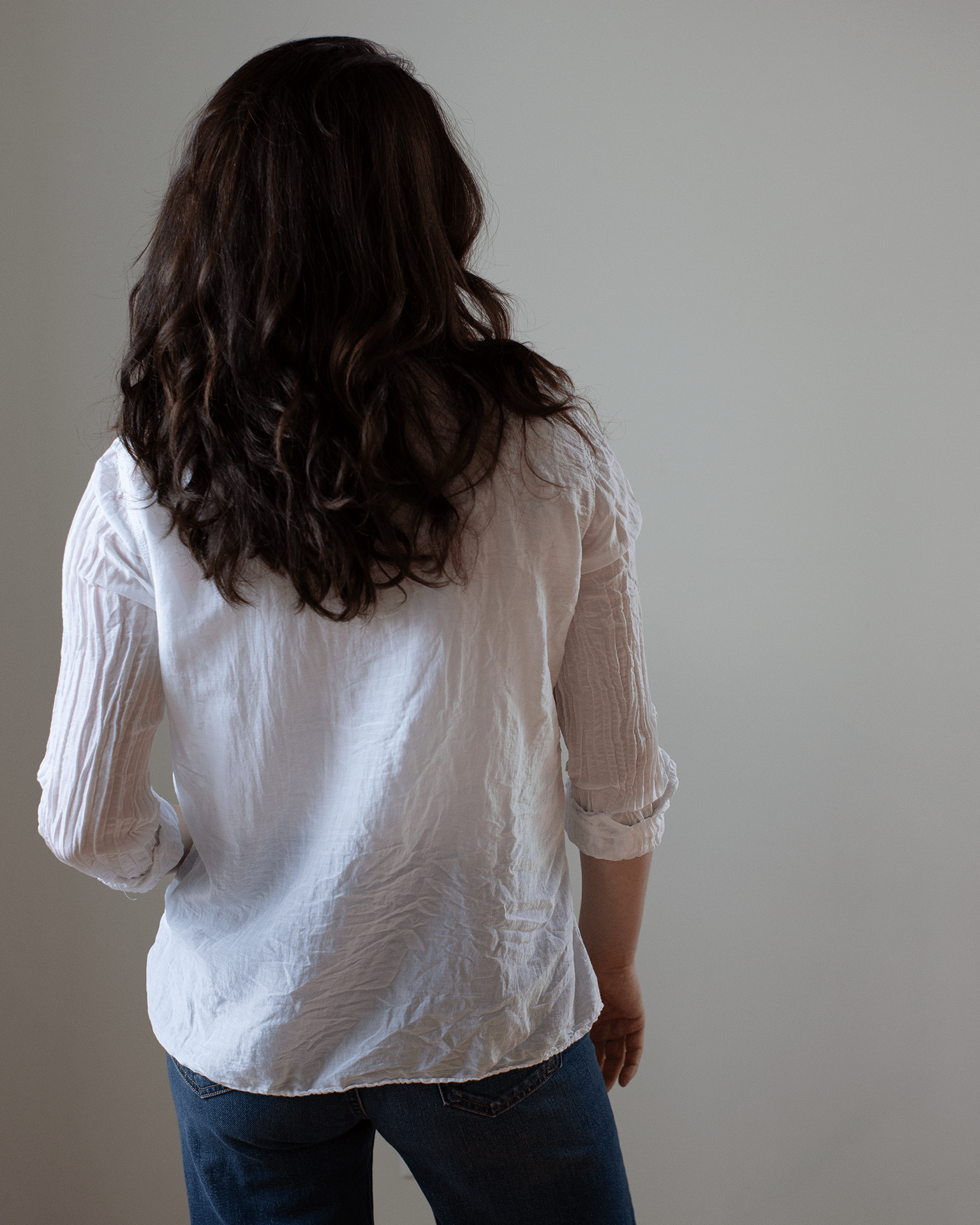 CP Shades Julie Cotton Silk Top in White