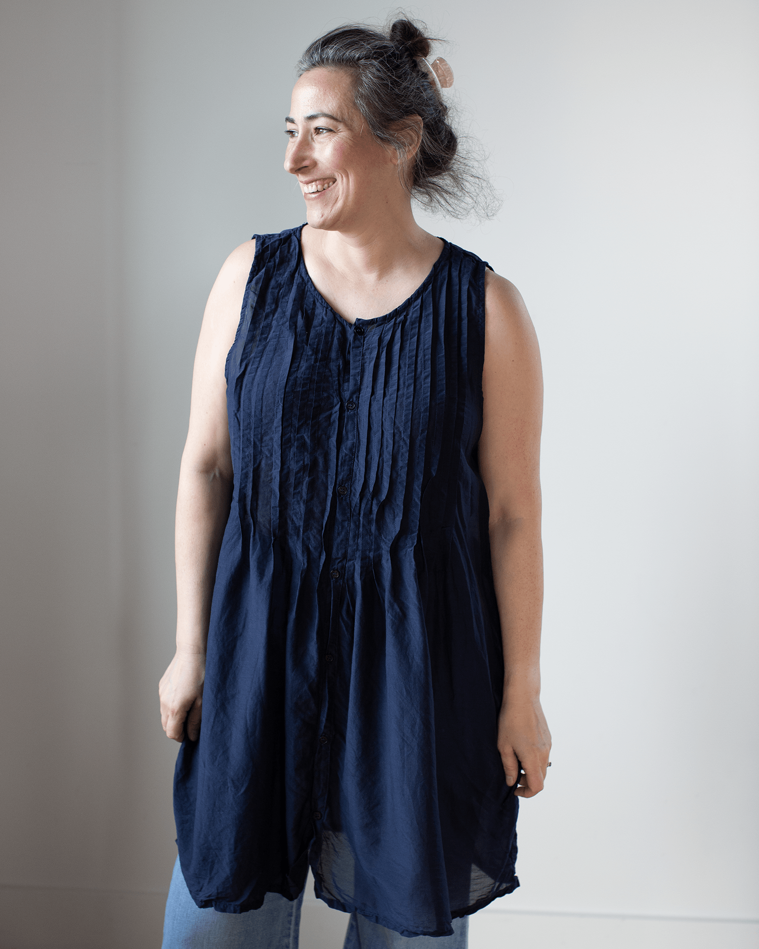 CP Shades Lindsey in Midnight Cotton/Silk