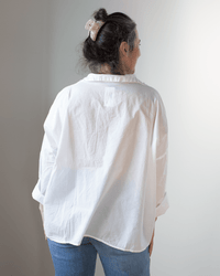 CP Shades Lissa Cotton Pullover in White