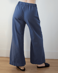 CP Shades Polly Wide Leg Pant - Cotton Twill in Midnight