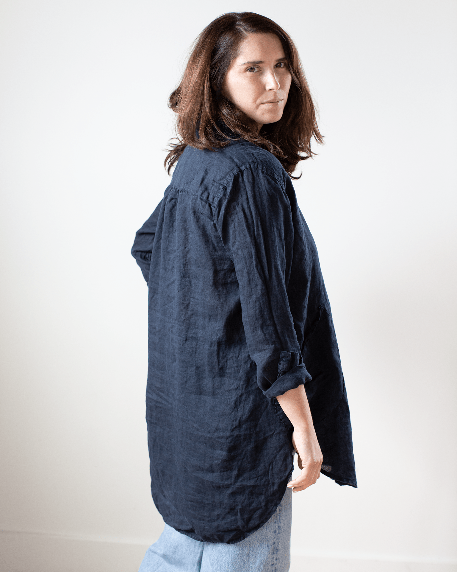 CP Shades Teton in Ink Linen