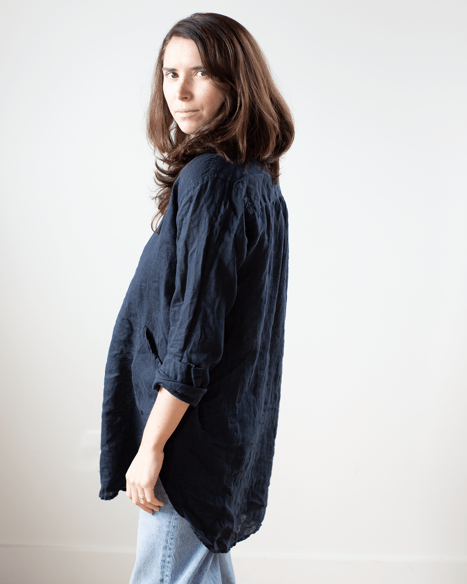 CP Shades Teton in Ink Linen