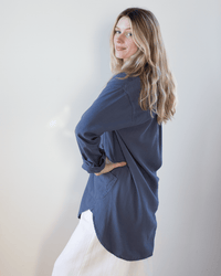 CP Shades Teton Tunic - L/W Cotton Twill in Midnight
