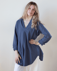 CP Shades Teton Tunic - L/W Cotton Twill in Midnight