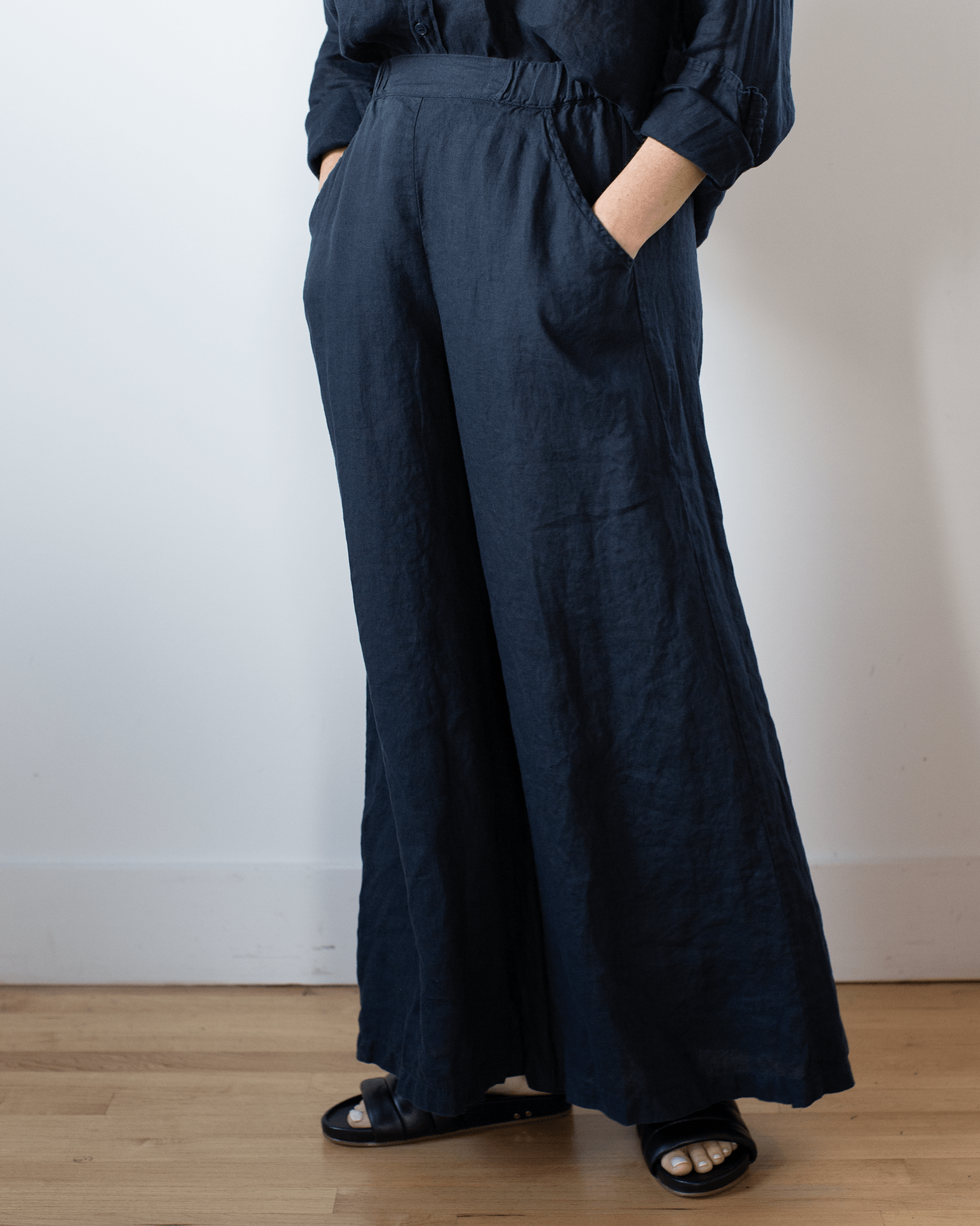 CP Shades Wendy Pant in Ink Linen