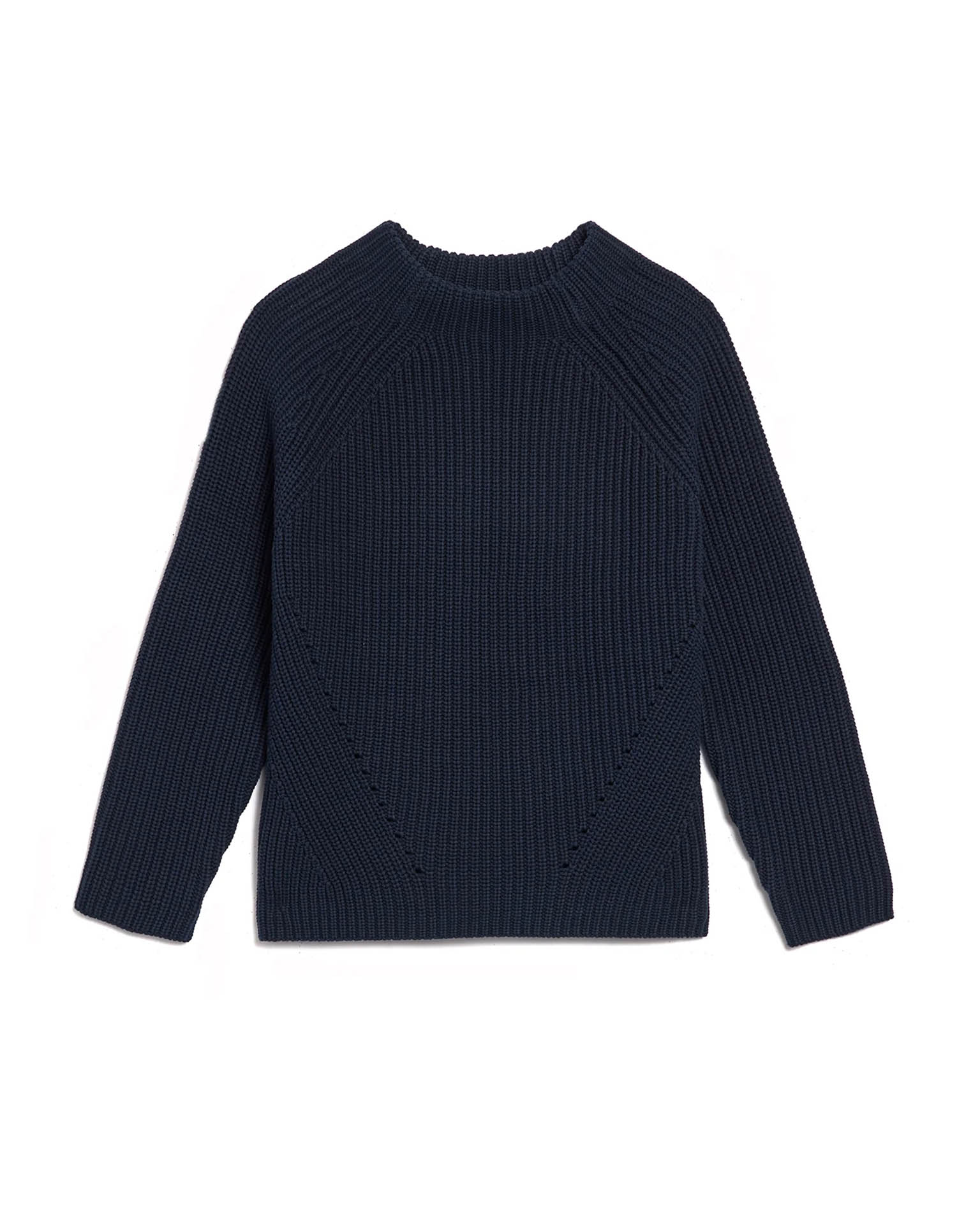 Demylee Daphne Cotton Sweater in Navy
