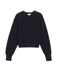 Demylee Juri Cotton Sweater in Navy