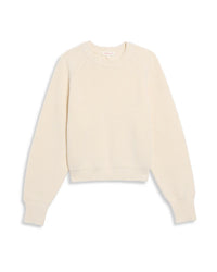 Demylee Juri Cotton Sweater in Off White