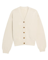 Demylee Vivian Cotton Cardigan in Natural 2 - Bliss Boutiques