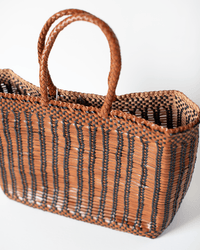 Dragon Diffusion Bali Basket Big in Tan w/ Black