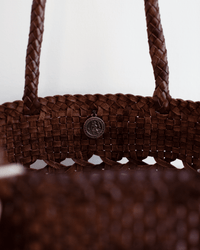 Cannage Bucket Big in Bruciato - Bliss Boutiques