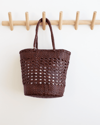 Cannage Bucket Big in Bruciato - Bliss Boutiques