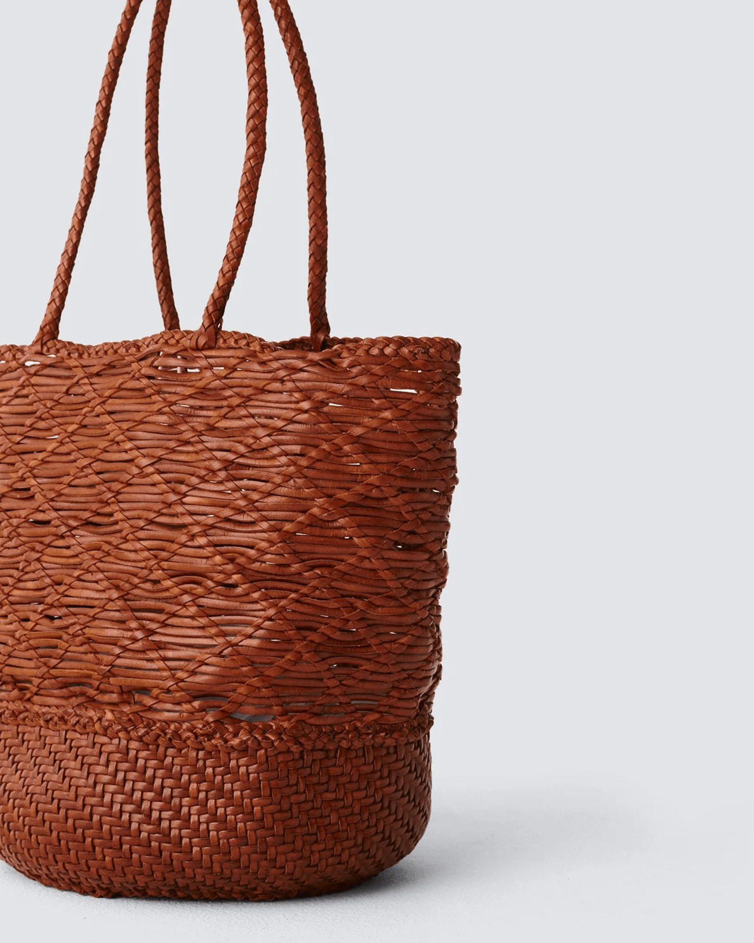 Dragon Diffusion Corso Bucket Bag in Tan