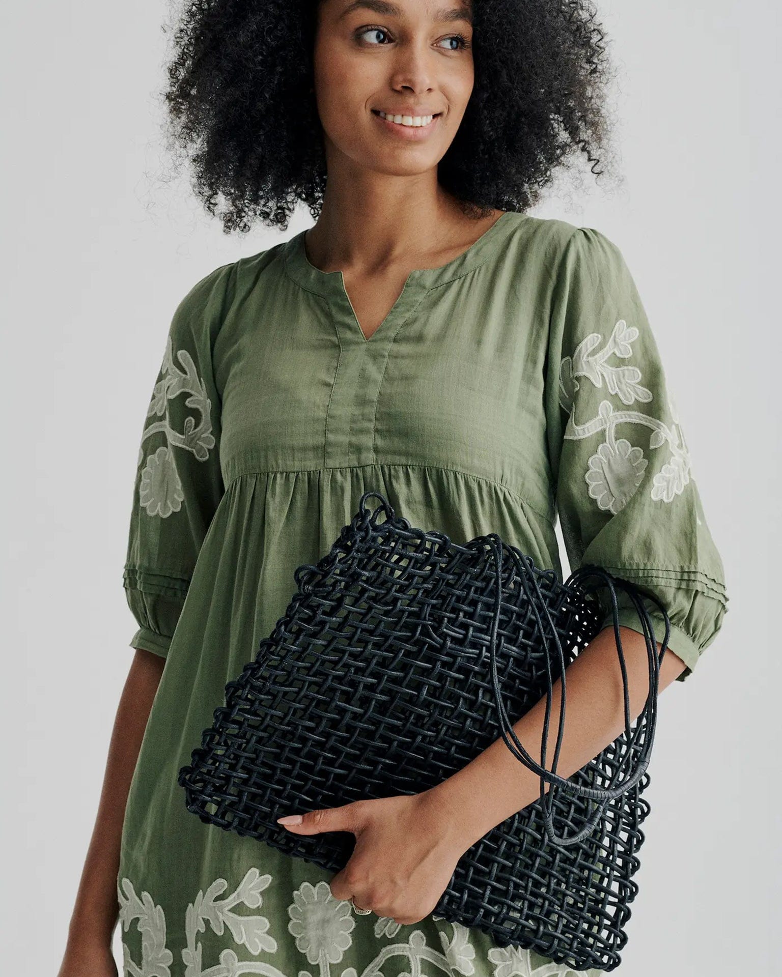 Dragon Diffusion EW Kanpur Bag in Black