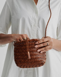 Dragon Diffusion Minsu Bag in Tan