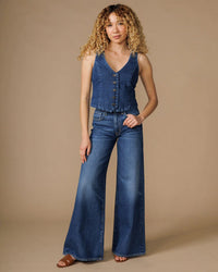Edwin Marli Super Wide Leg in Rialto