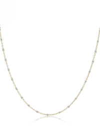 enewton 17" Choker Simplicity Chain Gold - 2mm Pearl