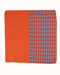 Épice 100% Cttn Split Diamonds Bandana in Orange