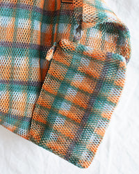 Épice Check Small Tote in Apricot 3 - Bliss Boutiques