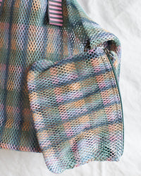 Épice Check Small Tote in Pink 3 - Bliss Boutiques