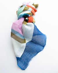 Épice Classic Stripe Scarf in Olive 3 - Bliss Boutiques