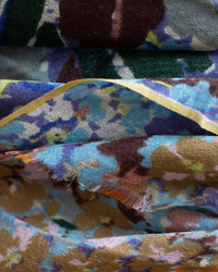 Épice Conical Flowers Scarf in Violet 2 - Bliss Boutiques
