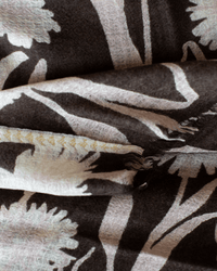 Épice Daisies Scarf in Coffee 2 - Bliss Boutiques